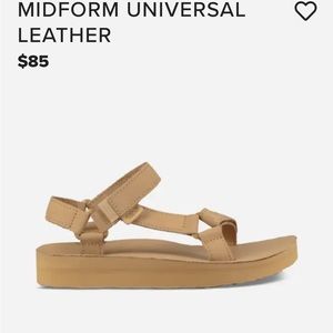 Teva Midform Universal Leather Sandal desert sand